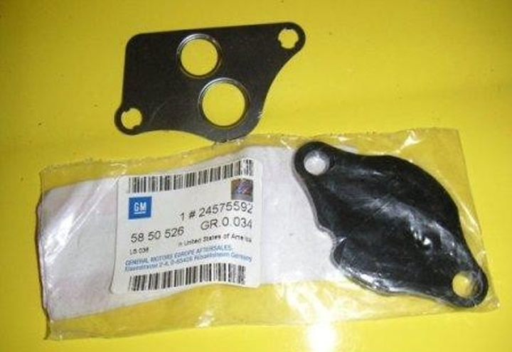 Vauxhall EGR blanking plate